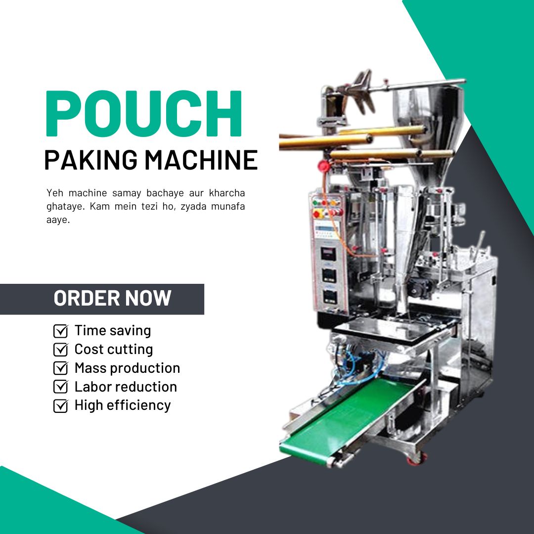 Fully Automatic Pouch Packing Machine – Precision, Speed & Performance by ASVR Engineering
